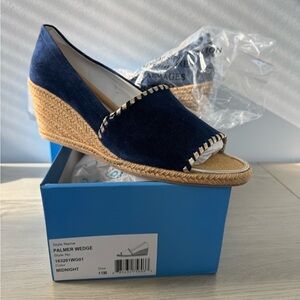 Palmer Wedge Navy Espadrille by Jack Rogers